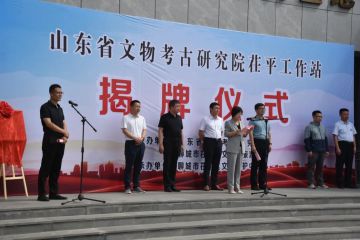 山东省文物考古研究院茌平工作站揭牌